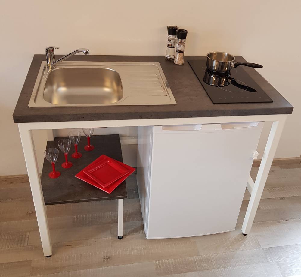 Cuisinette acier 2